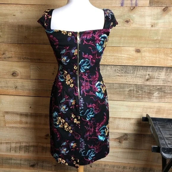 Nicole Miller NY, Floral embroidered dress,NWOT - Picture 4 of 10